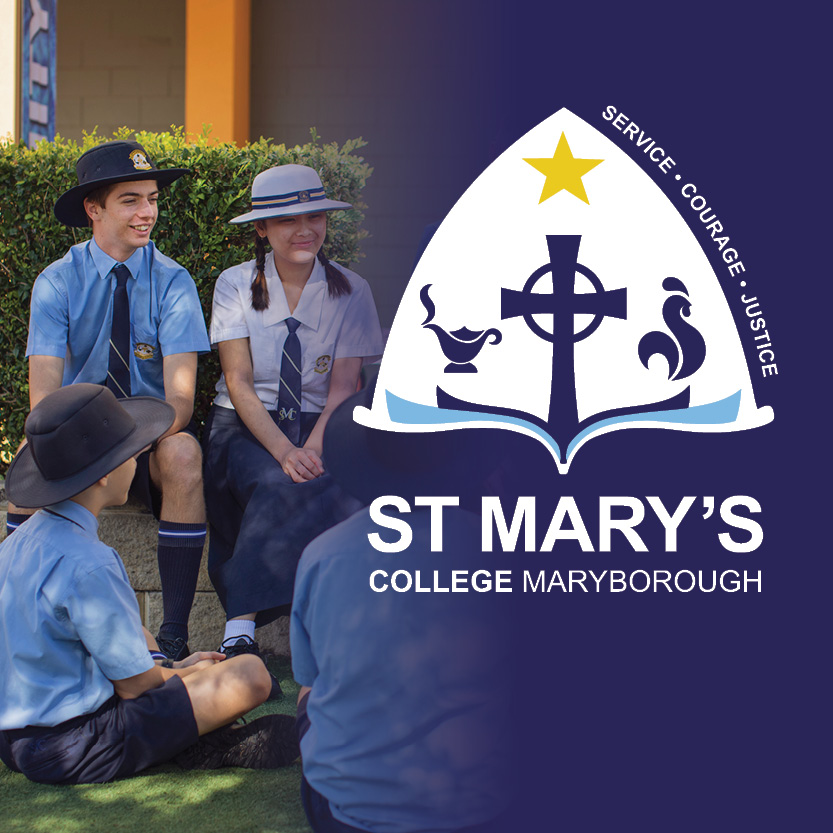 St Mary's College Crest post.jpg